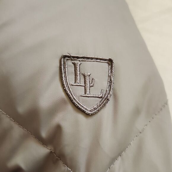 Larry LEVINE DOWN Puffer Trench Coat XS - Picture 7 of 14